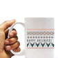 Ugly Sweater Themed Coffee Mug Holiday Gift