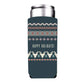 Ugly Sweater Happy Holidays Can Cooler Gift Set