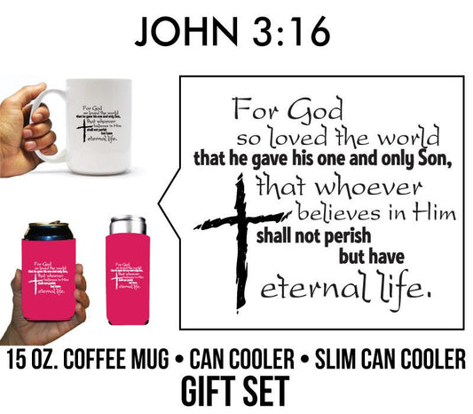 John 3:16 Religious Gift Set