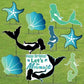 Let's Be Mermaids Blue Yard Decorations