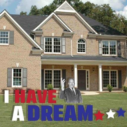 I Have A Dream Yard Decoration - Martin Luther King Jr Lawn Decoration - FREE SHIPPING