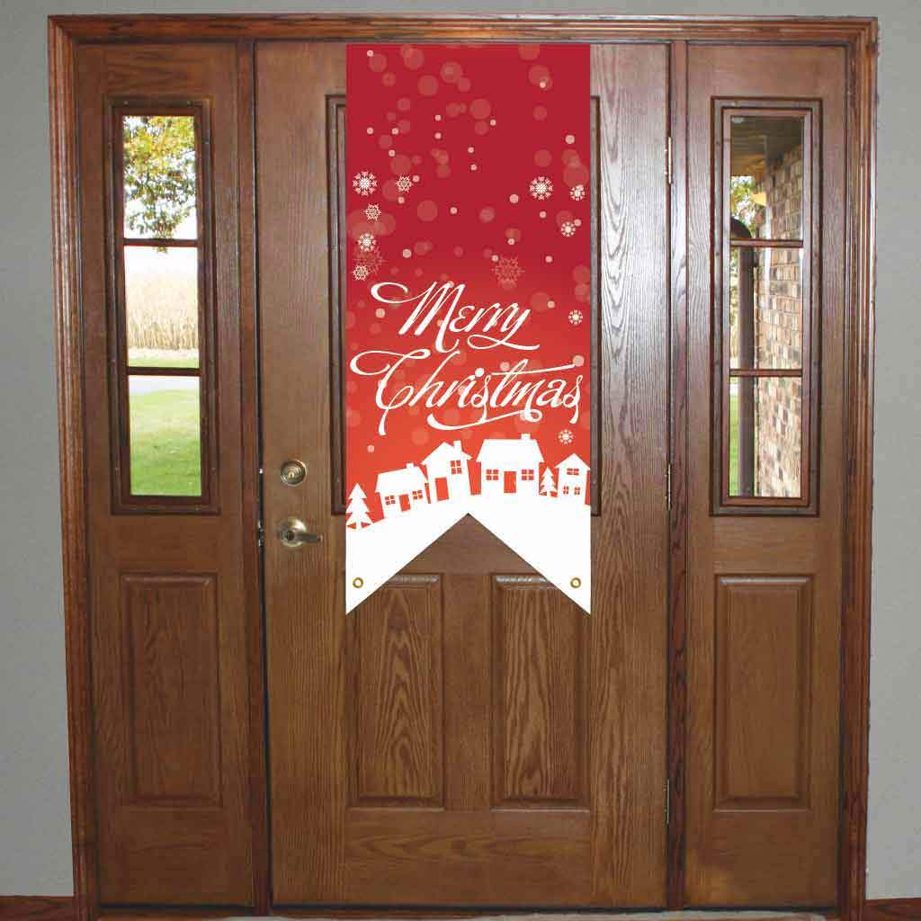 Merry Christmas Door Banner