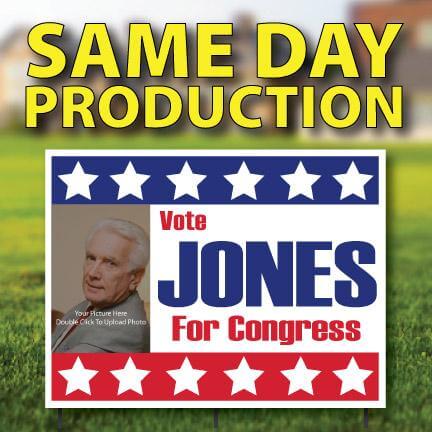 3'x4' Design Your Own Same Day Yard Signs