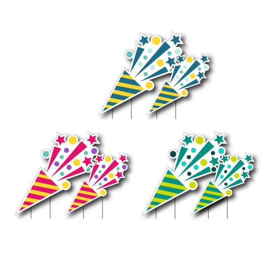 Birthday Themed Yard Greeting Accessories - FREE SHIPPING