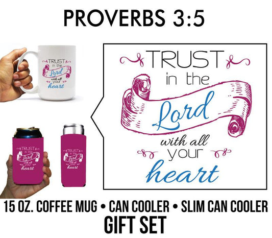 Proverbs 3:5 gift set