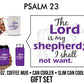 Psalm 23 Bibile Verse Holiday Gift Set