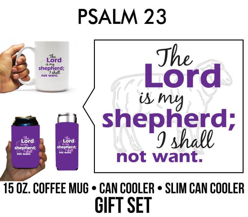 Psalm 23 Bibile Verse Holiday Gift Set