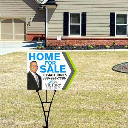 deluxe full color realtor yard signs