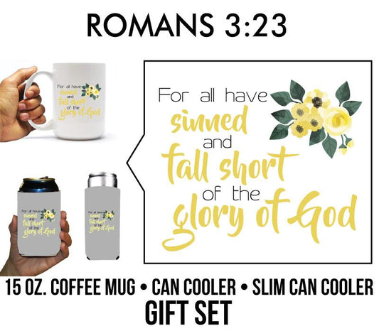 Romans 3:23 Religious Holiday Gift for men & women