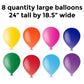 yard card balloons