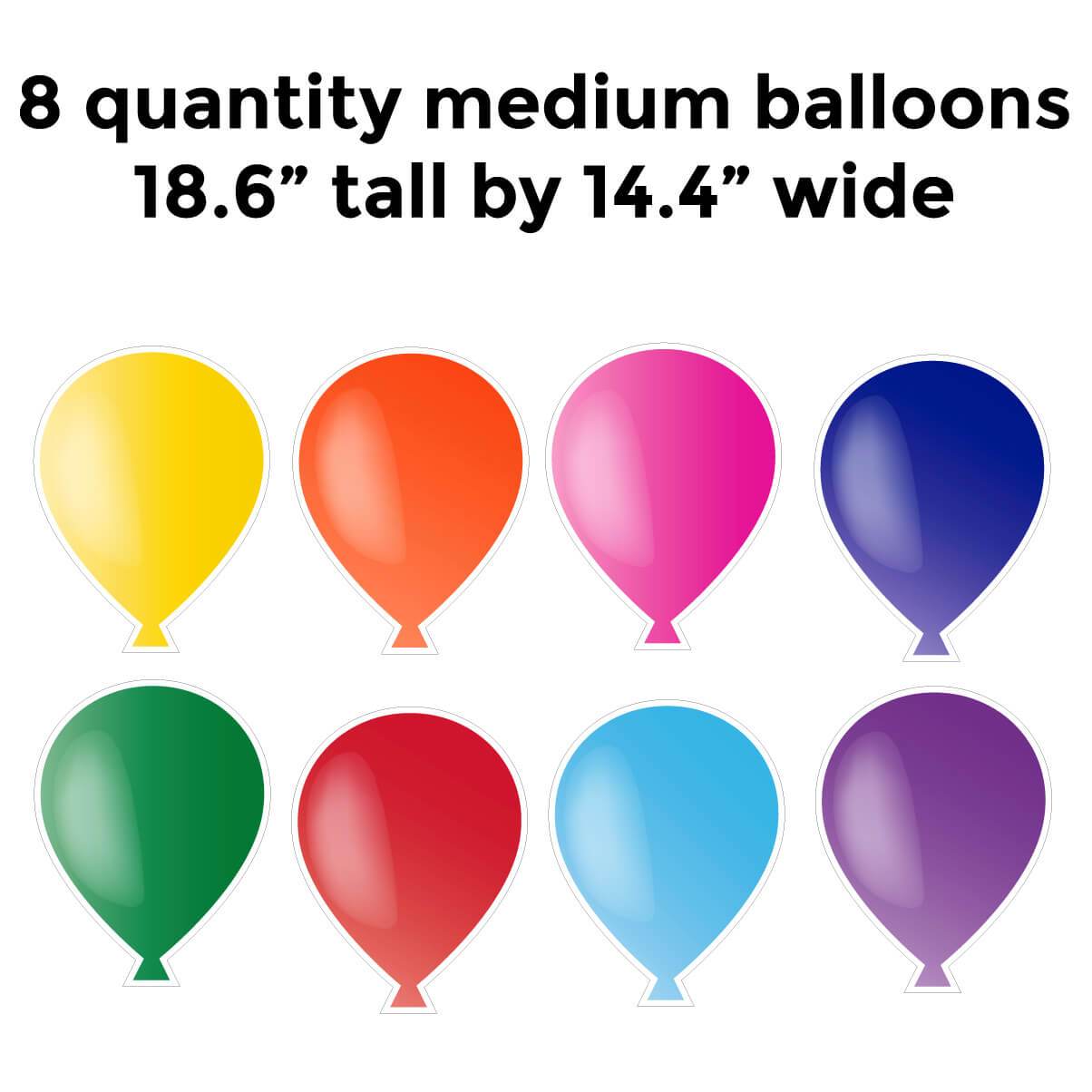 yard sign starter kit balloons