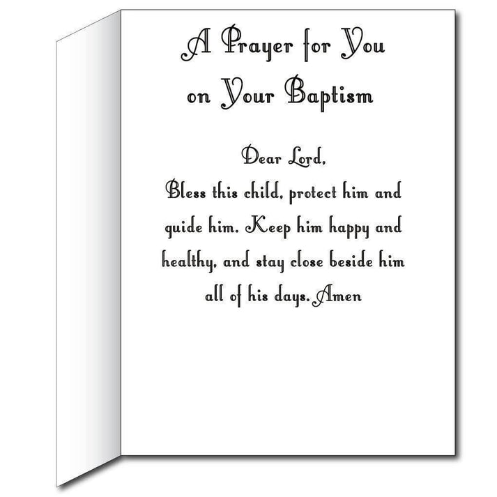 Giant Baptism Boy Greeting Card | VictoryStore – VictoryStore.com
