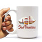 San Francisco Coffee Mug Gift Set for men & women