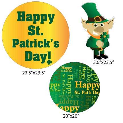 St. Patrick's Day Leprechaun Pathway Marker
