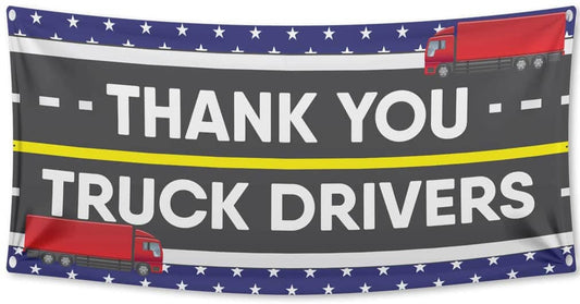 Thank You Truck Driver banner