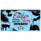 Easter Banner: The Easter Story Church Service Waterproof Vinyl Banner