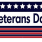 Veteran's Day Banner - Stripes Design - FREE SHIPPING