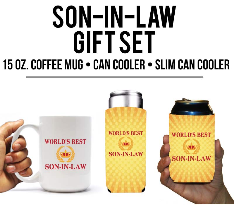 World's Best Son In Law Holiday Gift Set