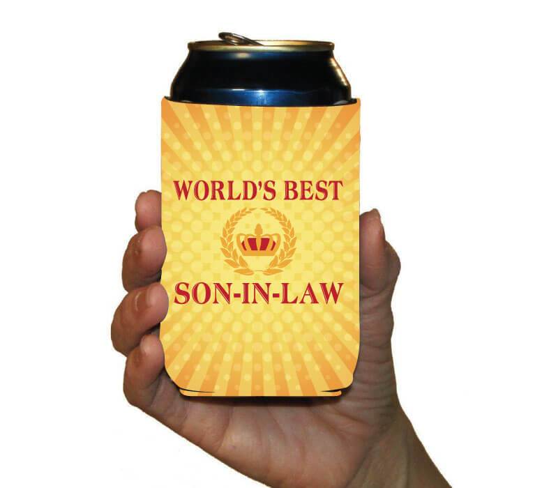 World's Best Son In Law Can Cooler Gift Pack