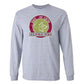 Alpha Phi Long Sleeve T-shirt Distressed Circle Design - FREE SHIPPING