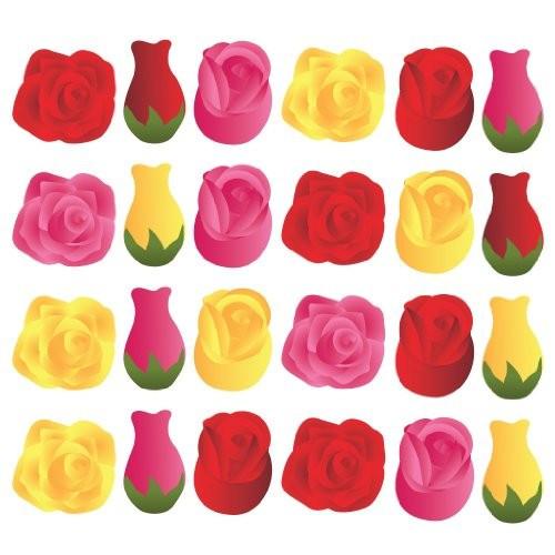 A Yard Full of Roses Yard Sign Decoration Set of 24 - FREE SHIPPING