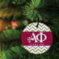 Alpha Phi Ornament - Set of 3 Shapes - FREE SHIPPING