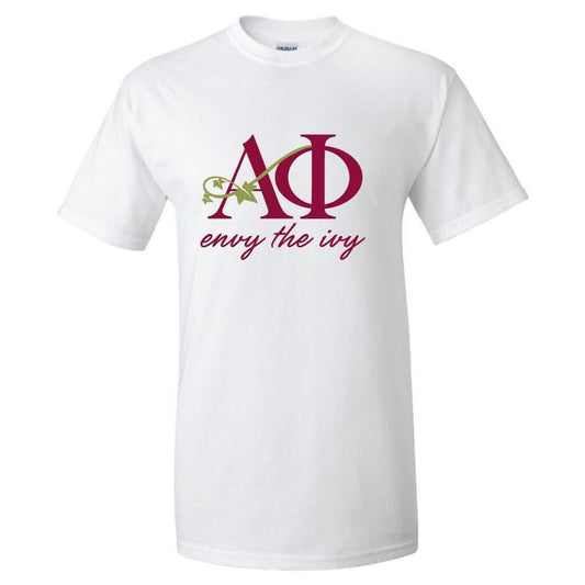 Alpha Phi - Envy the Ivy - Standard T-Shirt - FREE SHIPPING