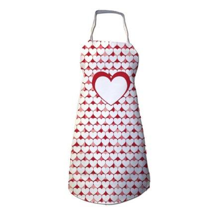 Heart Apron - Valentine's Day Apron, Love Apron, Mother's Day Apron