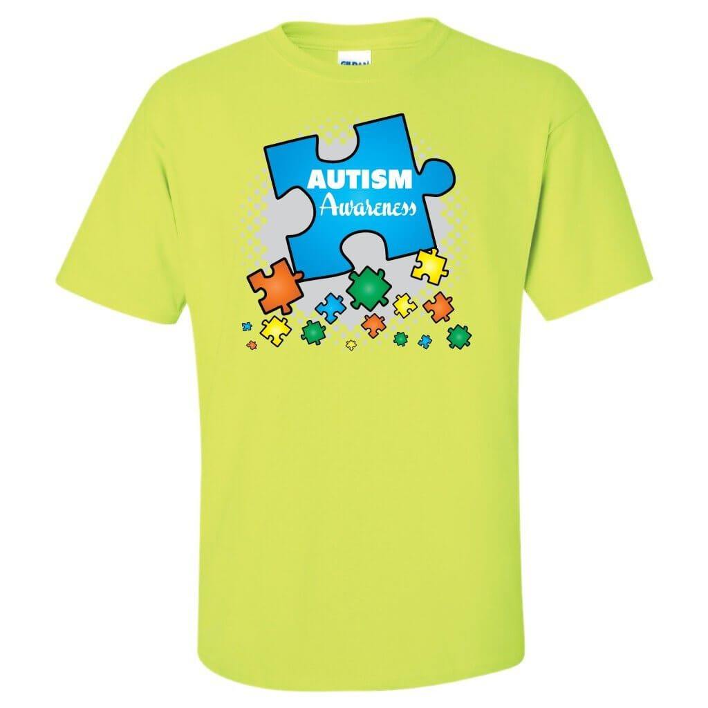 Autism Awareness Shirt 'Autism Awareness' - FREE SHIPPING