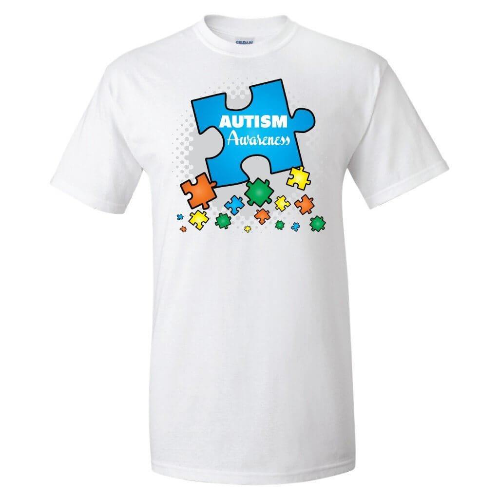Autism Awareness Shirt 'Autism Awareness' - FREE SHIPPING