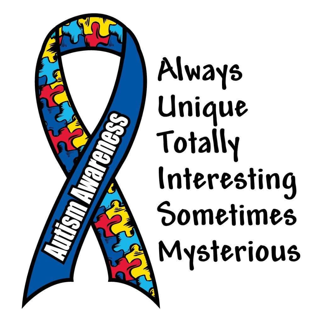 Autism Awareness Shirt 'Autism Ribbon' - FREE SHIPPING