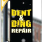 18"x36" Dent and Ding Repair Pole Banner FREE SHIPPING