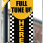 18"x36" Full Tune up Here Pole Banner FREE SHIPPING