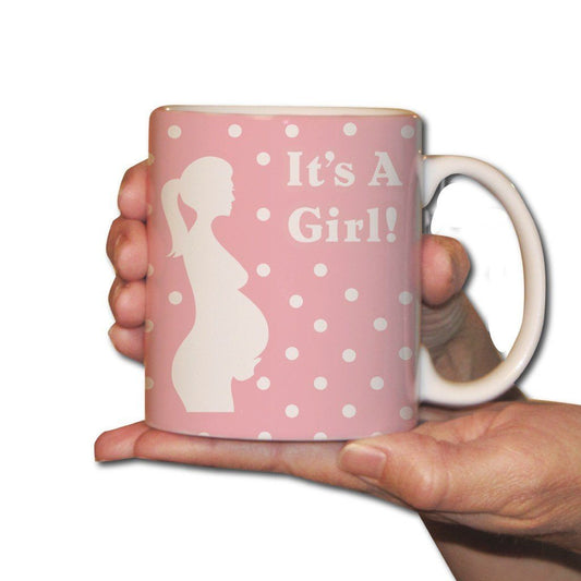 It's a Girl-Pregnant Mother - Coffee Mug