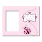 It's a Girl Pink Ladybug Decorative Picture Frame - Holds 4x6 Photo
