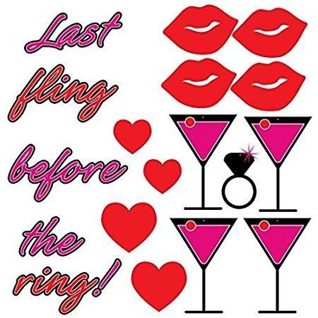 Bachelorette Party Lawn Decorations (indoor/outdoor) - Last fling - FREE SHIPPING