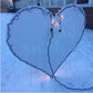 Lighted 'Be Mine' Heart Yard Card with 2 EZ stakes - FREE SHIPPING