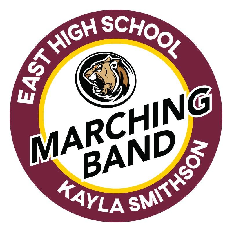 Marching Band, Drumline or Color Guard Round Magnets