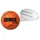 Custom 22" Basketball Player Name, Number and Mascot Fence & Yard Signs