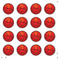 Basketball Party Decorations (indoor/outdoor) - 2 Sided Basketballs - FREE SHIPPING