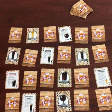 Augie Brew Augmented Reality Craft Beer Deck of Cards Game