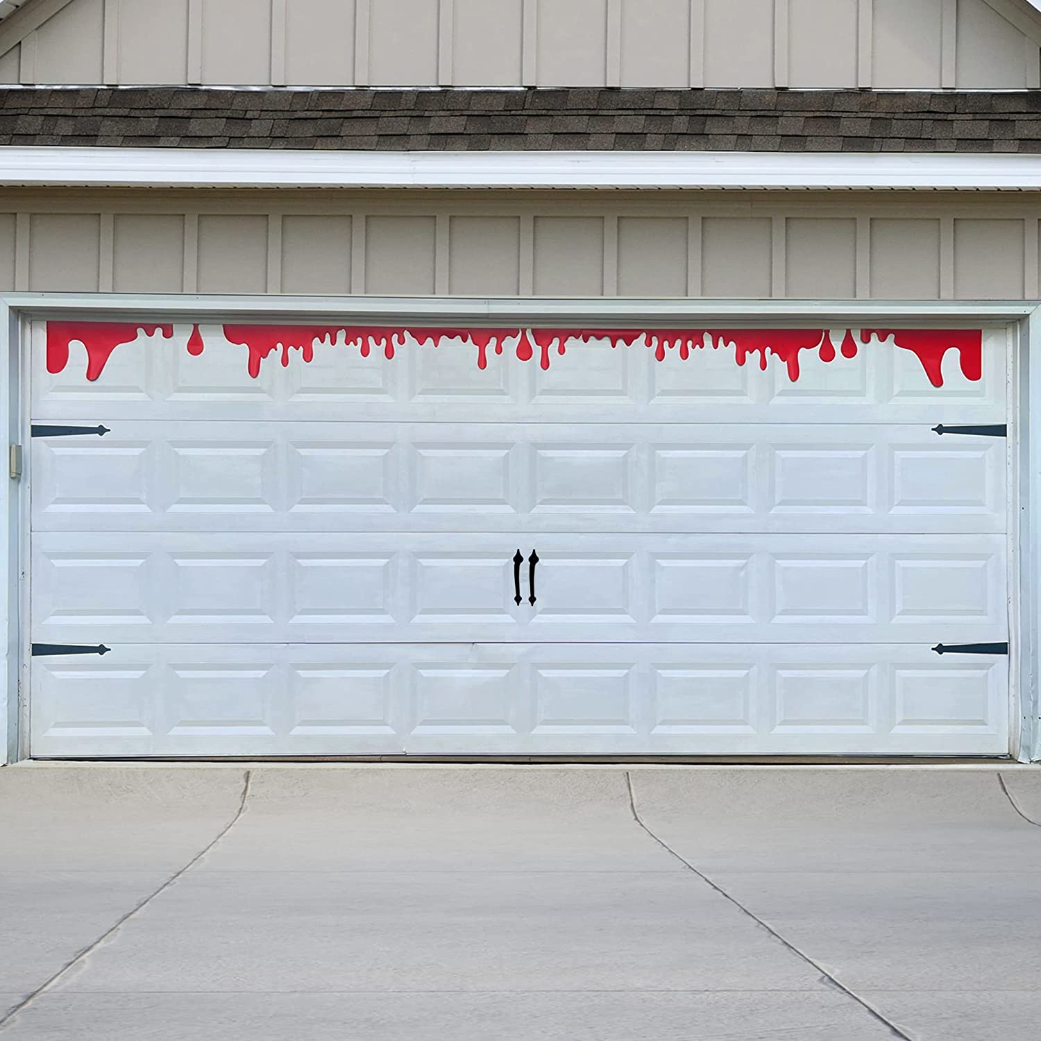 Blood Magnets: Dripping Blood Halloween Garage Door Magnets