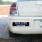 Blue Lives Matter Bumper Magnet 3 x 11.5 - FREE SHIPPING