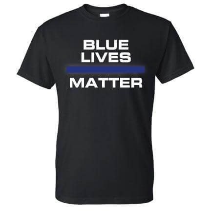 Blue Lives Matter T-Shirt - FREE SHIPPING