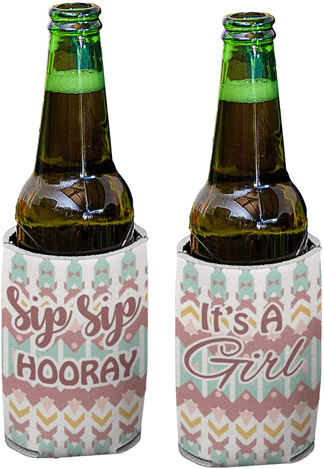 Boho Baby Girl Shower Can Coolers