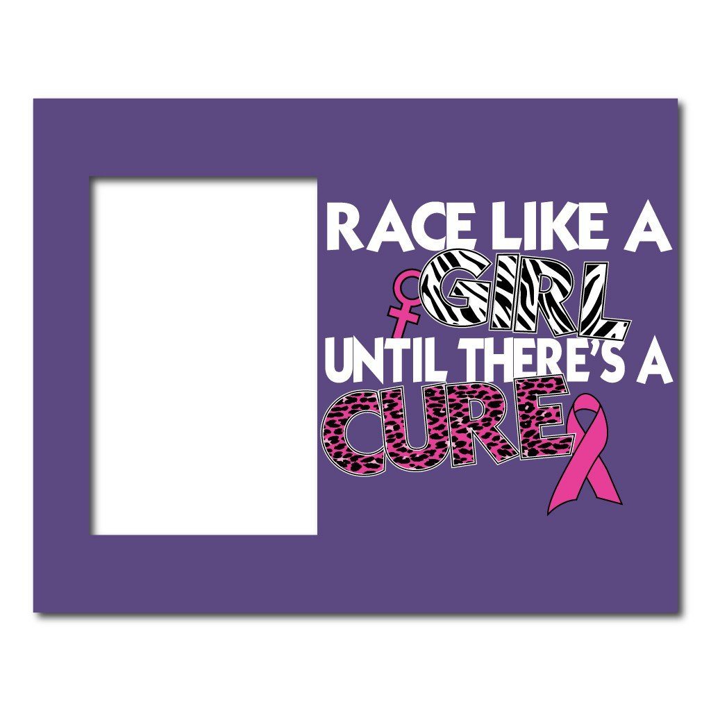 Race like a Girl until there is a Cure Breast Cancer Decorative