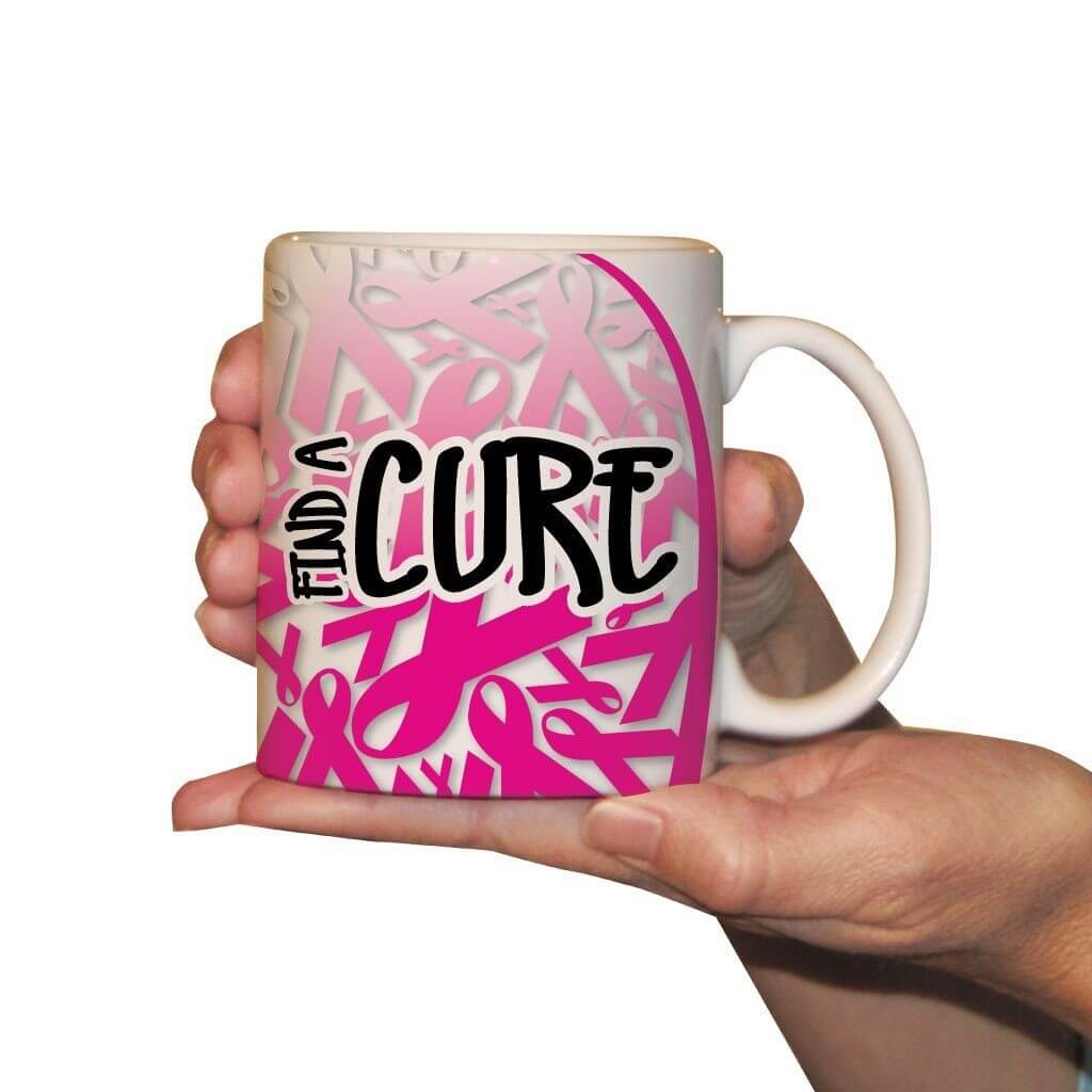 Find a Cure Breast Cancer - Coffee Mug