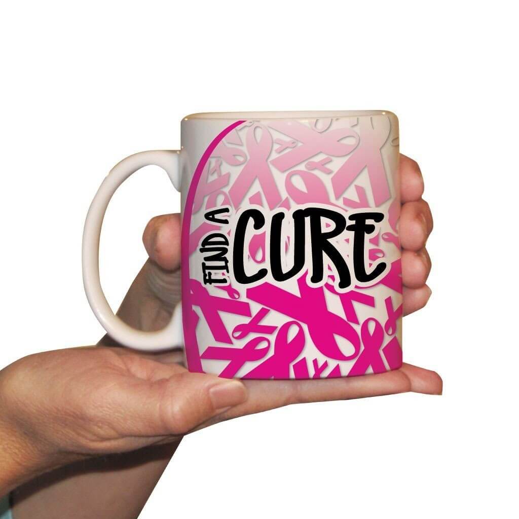 Find a Cure Breast Cancer - Coffee Mug