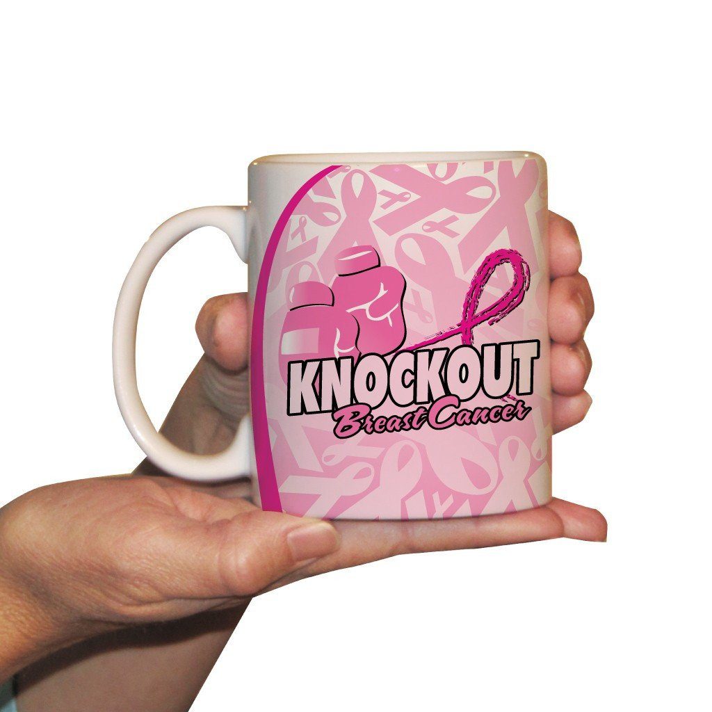 Knock Out Breast Cancer - Coffee Mug
