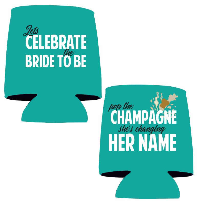 Bride to Be Bachelorette Party Can Coolers (13841)